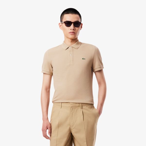 Lacoste Slim Fit Polo Beige