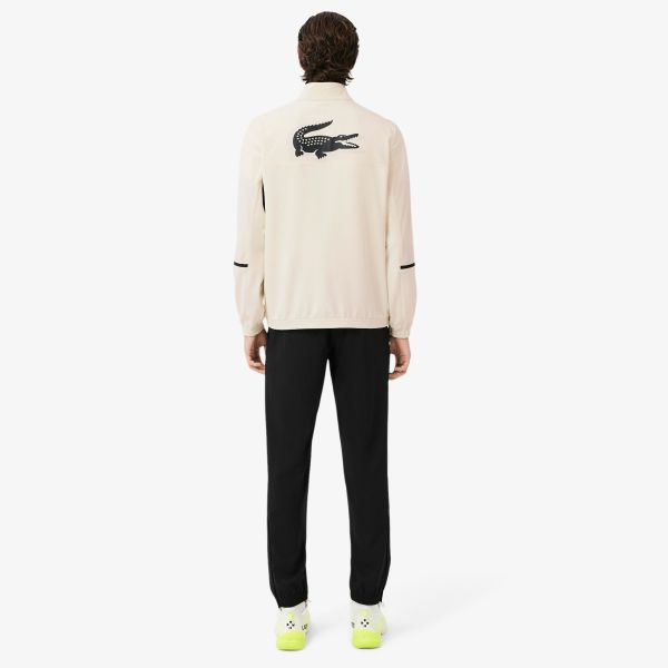Lacoste X Daniil Medvedev Trainingspak Off White/Zwart