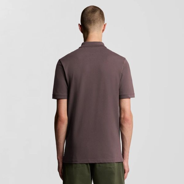 Lyle & Scott Plain Polo Bruin