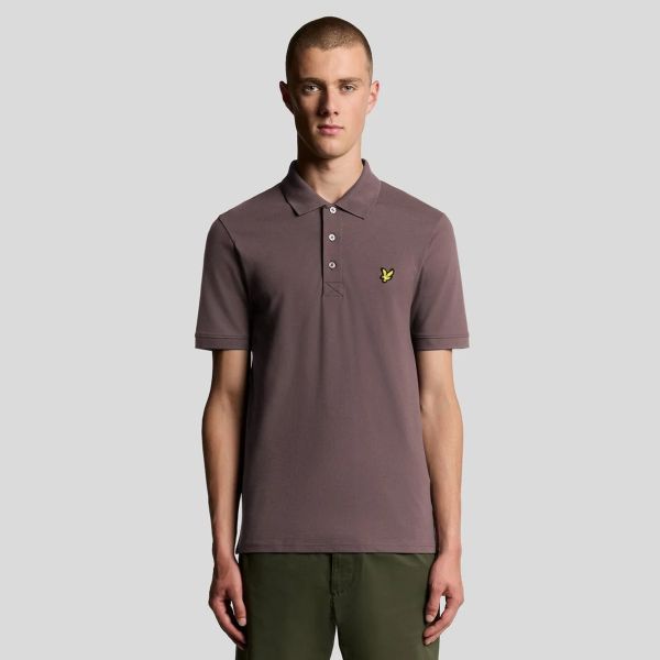 Lyle & Scott Plain Polo Bruin