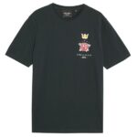 Lyle & Scott Rose and Crown T-shirt Navy