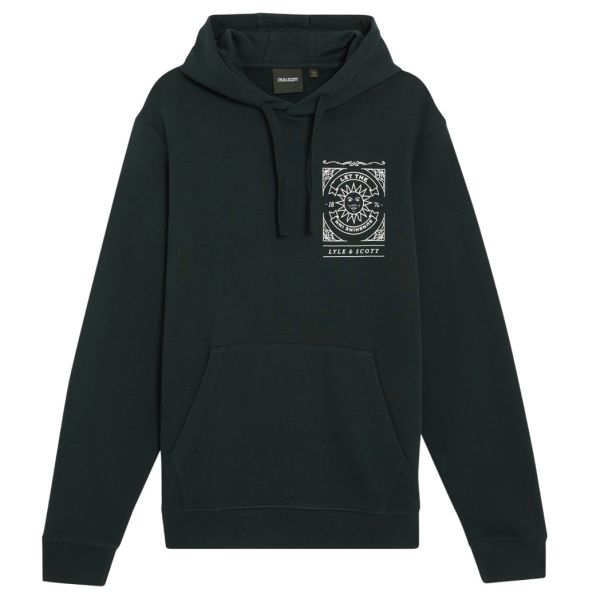 Lyle & Scott Sunshine Inn Graphic Hoodie Navy