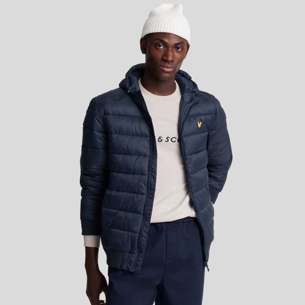 Lyle & Scott Wadded Jas Navy