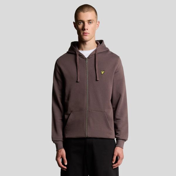 Lyle & Scott Zip Through Vest Bruin