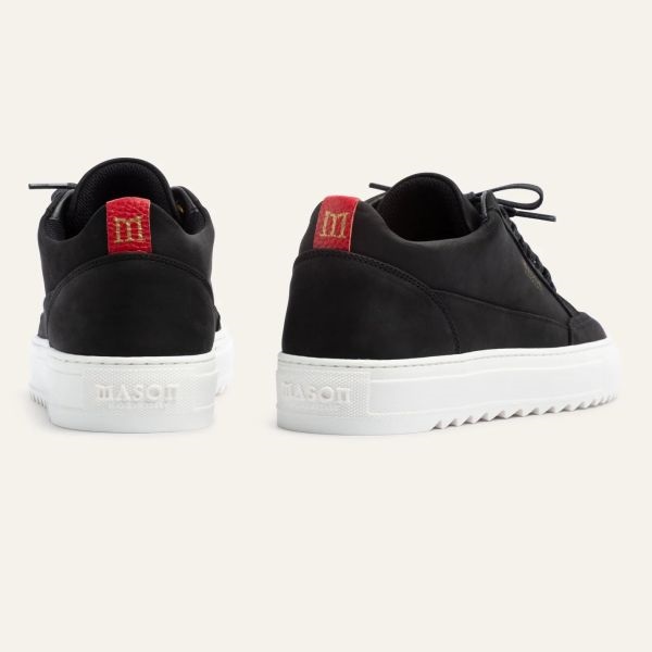 Mason Garments Tia Nabuk 1C Sneaker Zwart
