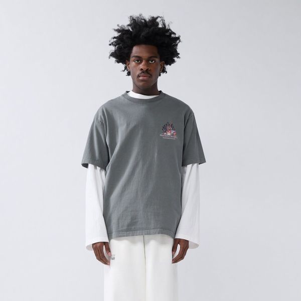 New Amsterdam Surf Association Buffet T-shirt Donker Groen