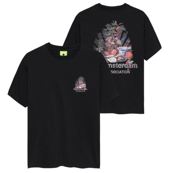 New Amsterdam Surf Association Buffet T-shirt Zwart