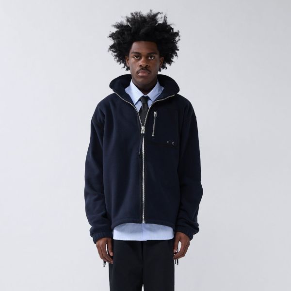 New Amsterdam Surf Association Fleece Vest Navy