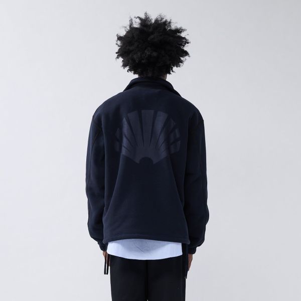 New Amsterdam Surf Association Fleece Vest Navy
