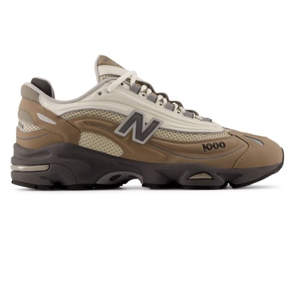 New Balance 1000 Sneaker Off White/Bruin