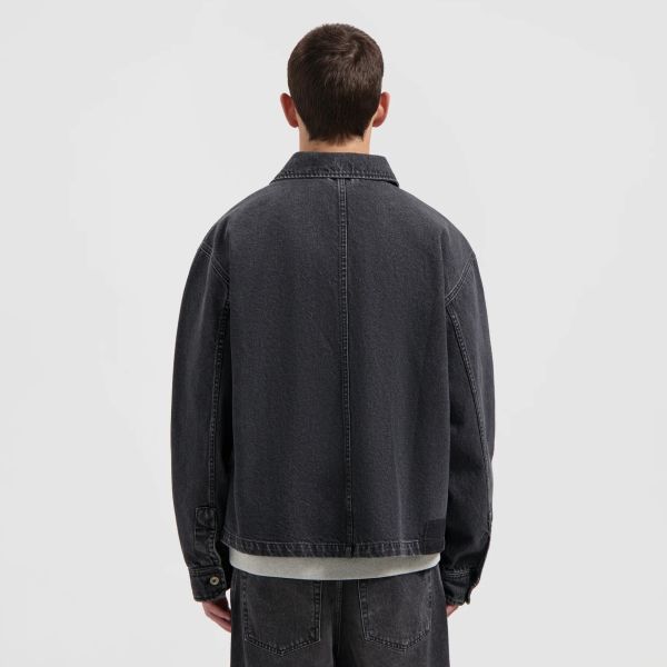 Olaf Boxy Spijkerjas Antraciet