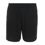 Olaf Fine Check Camp Korte Broek Zwart