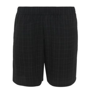Olaf Fine Check Camp Korte Broek Zwart