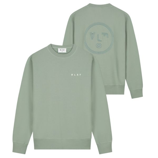 Olaf Lined Face Sweater Groen