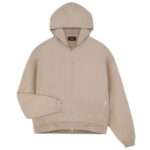 Represent Initial Boxy Vest Beige