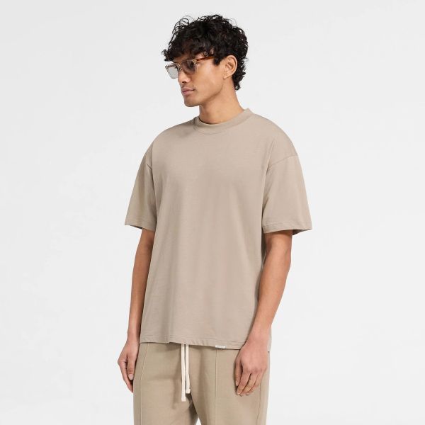 Represent Initial Oversized T-shirt Beige