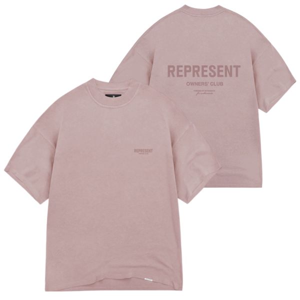 Represent Owners Club T-shirt Licht Roze