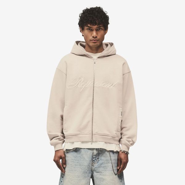 Represent Script Logo Vest Grijs