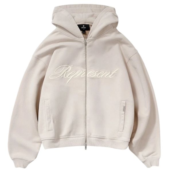 Represent Script Logo Vest Grijs