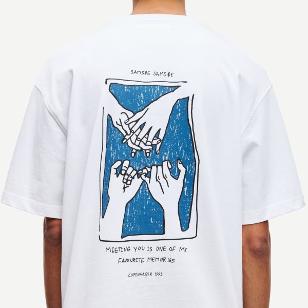 Samsøe Samsøe Saflorian T-shirt Wit