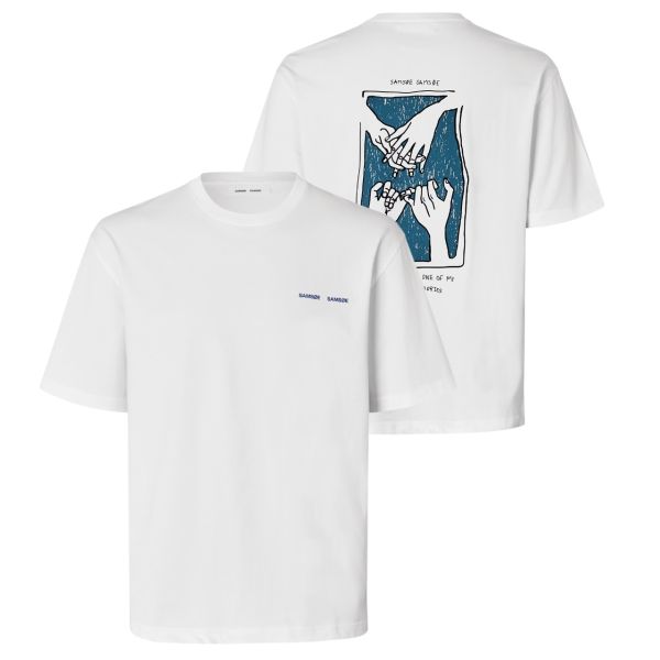 Samsøe Samsøe Saflorian T-shirt Wit