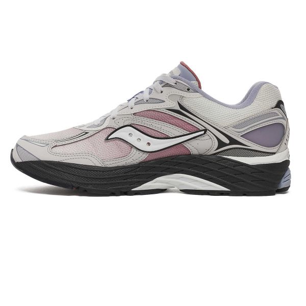 Saucony Progrid Omni 9 Fade Sneaker Off White/Rood