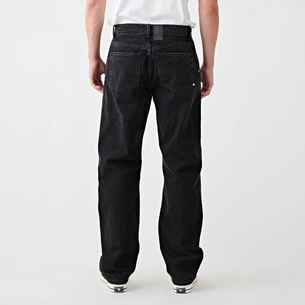 Tenue Luke Loose Straight Jeans Zwart