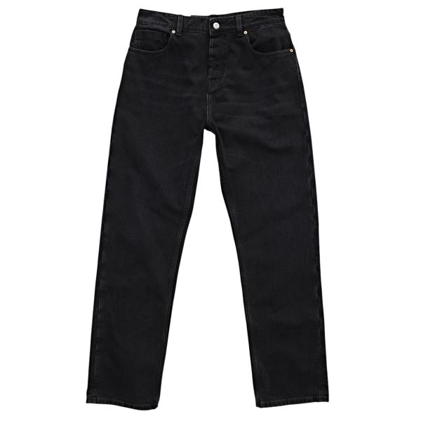 Tenue Luke Loose Straight Jeans Zwart