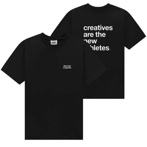 The New Originals CATNA T-shirt Zwart