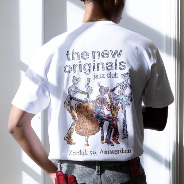 The New Originals Jazz Club T-shirt Wit