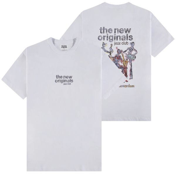 The New Originals Jazz Club T-shirt Wit