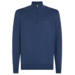 Tommy Hilfiger Essential Zip Sweater Donker Blauw