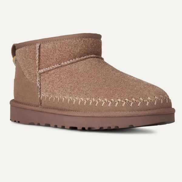 UGG Classic Ultra Mini Biarritz Laars Bruin