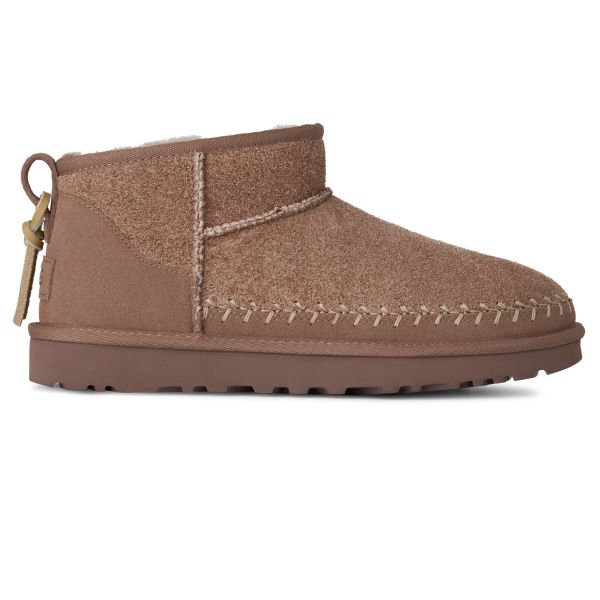 UGG Classic Ultra Mini Biarritz Laars Bruin