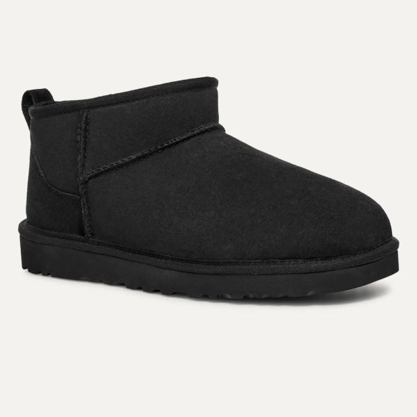 UGG Classic Ultra Mini Laars Zwart