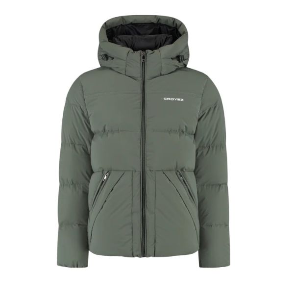 CROYEZ DOWN PUFFER JACKET | DARK GREEN