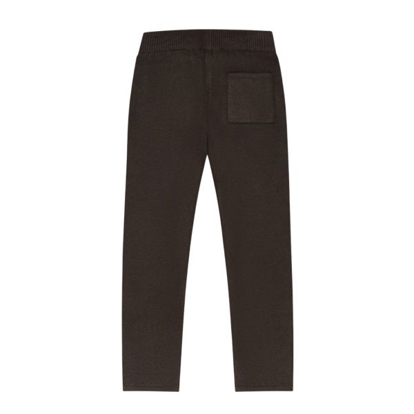 CROYEZ FLUFFY ESSENCE KNIT SWEATPANTS | BROWN