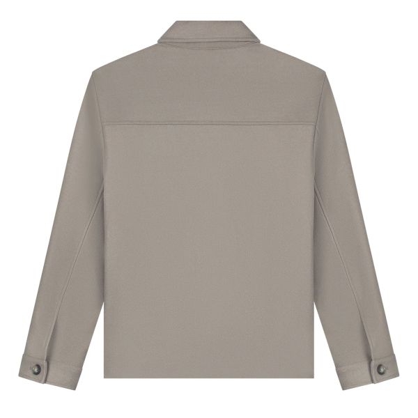 Malelions Men Wool Shacket | Mulch Brown