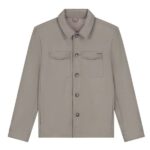 Malelions Men Wool Shacket | Mulch Brown