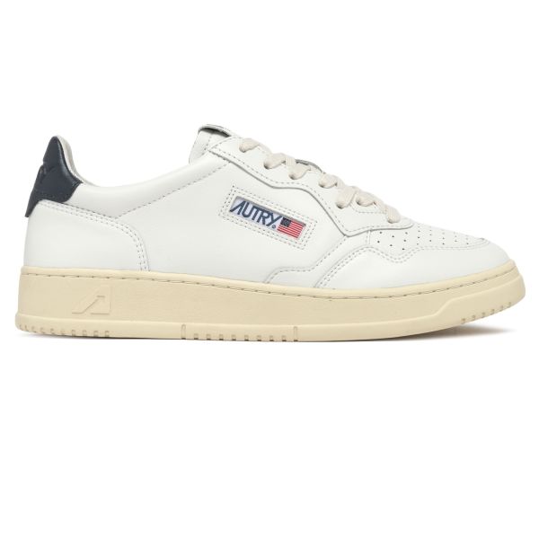 Autry Medalist Low Sneaker Wit/Navy