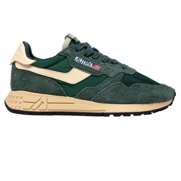 Autry Reelwind Low Sneaker Donker Groen