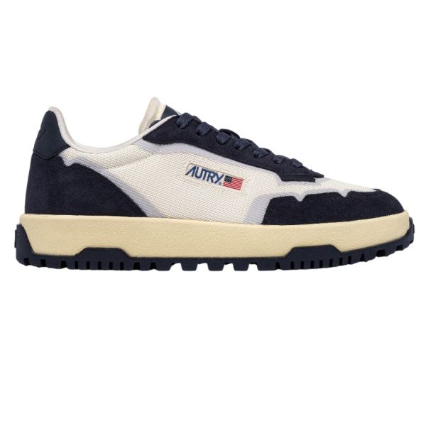 Autry Wildpace Low Sneaker Navy/Wit