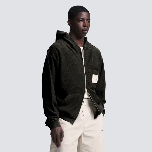 Bram's Fruit Chest Pocket Vest Antraciet