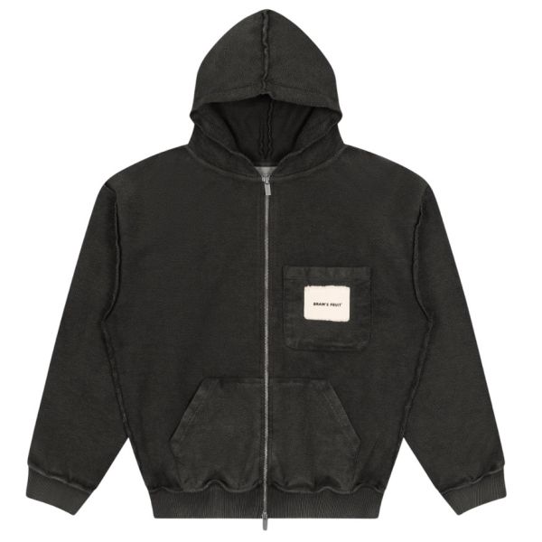 Bram's Fruit Chest Pocket Vest Antraciet