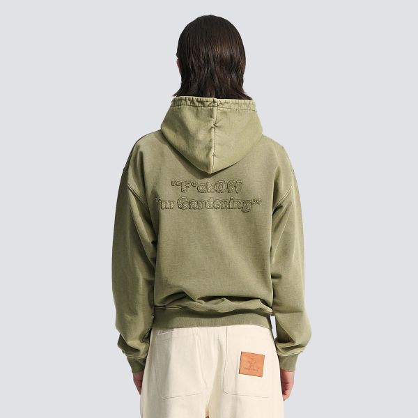 Bram’s Fruit Cut & Sew Gardening Hoodie Donker Groen
