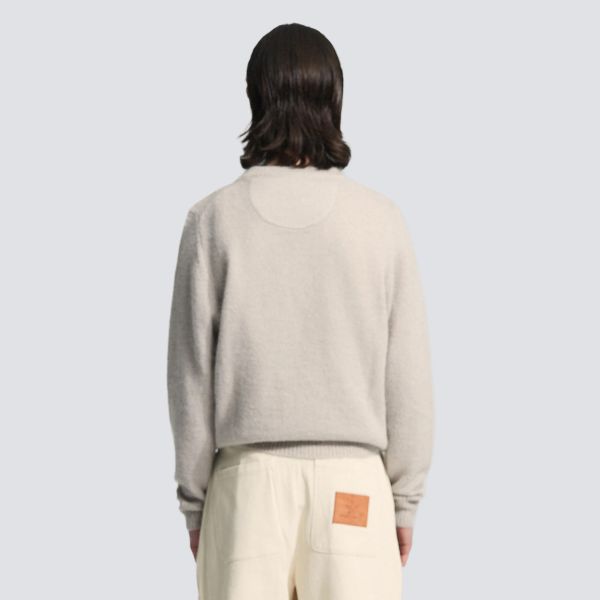 Bram's Fruit Garden Hose Knit Sweater Grijs
