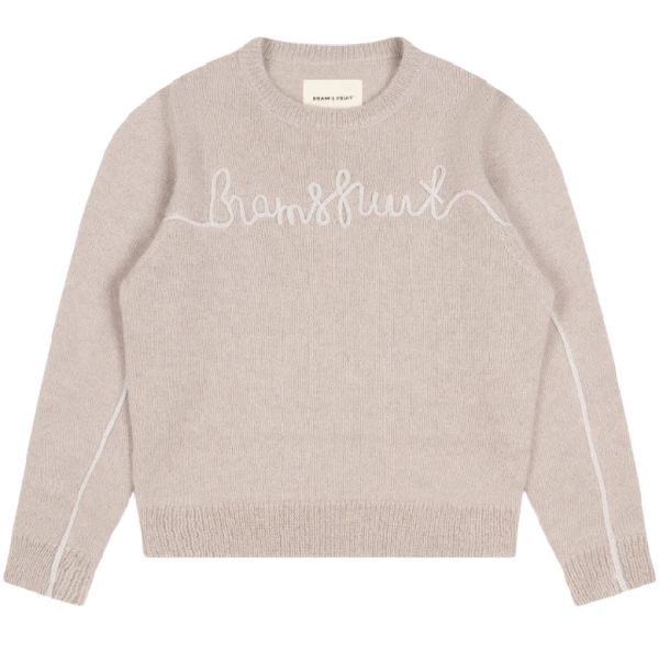 Bram's Fruit Garden Hose Knit Sweater Grijs