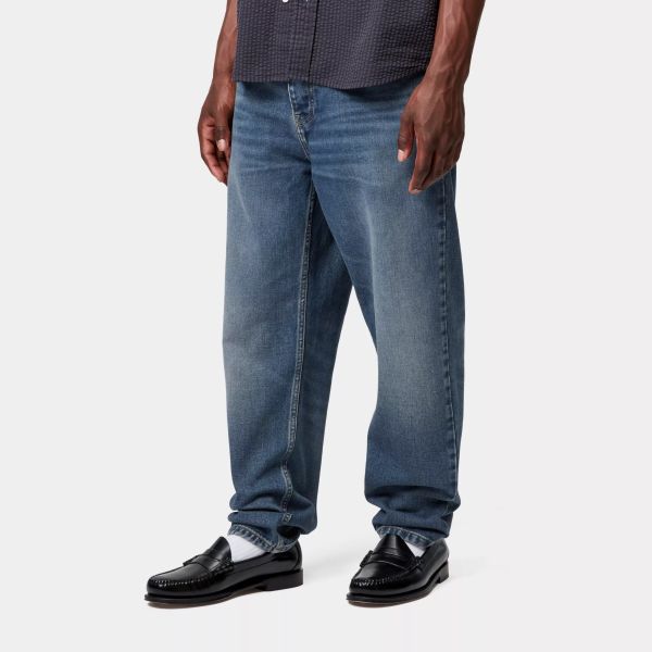 Carhartt WIP Newel Jeans Donker Blauw