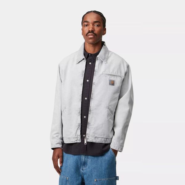 Carhartt WIP OG Detroit Jack Grijs