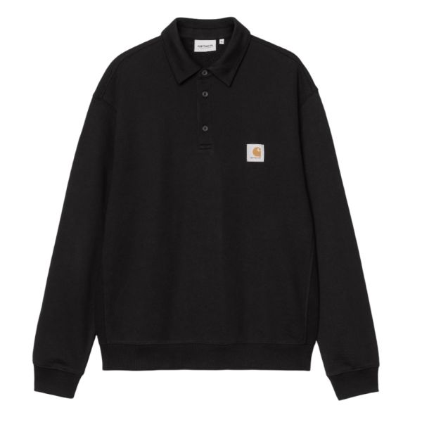 Carhartt WIP Polo Sweater Zwart